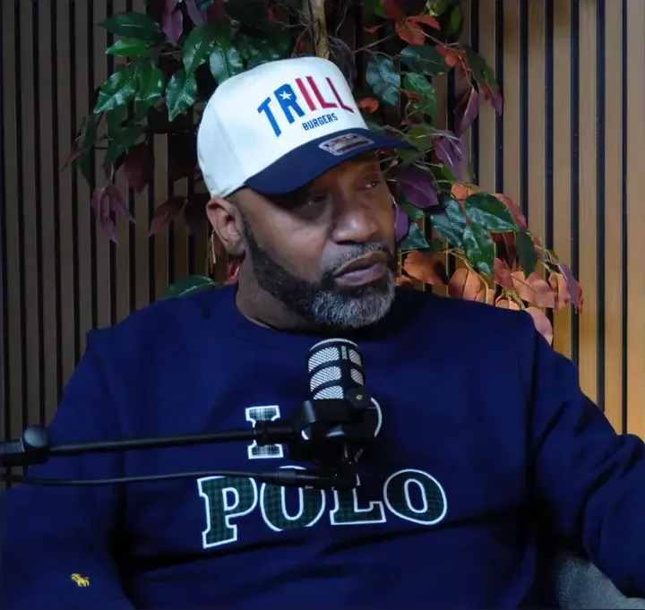 Bun B recording a podcast at JPR Studios